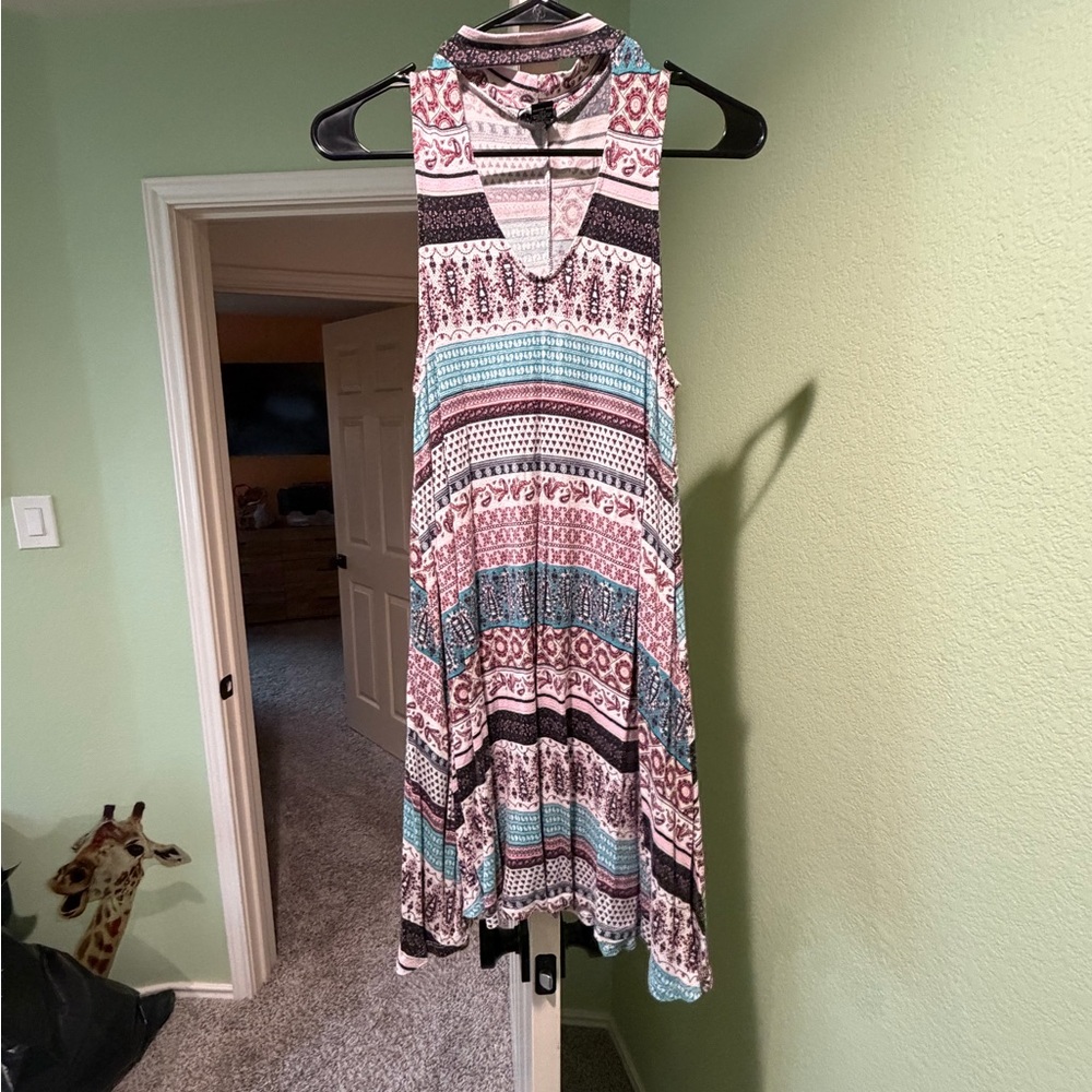 Rue21 Paisley and Geometric Print Dress